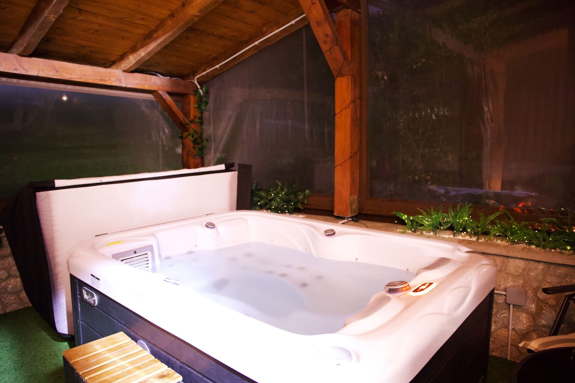 Jakuzzi télen