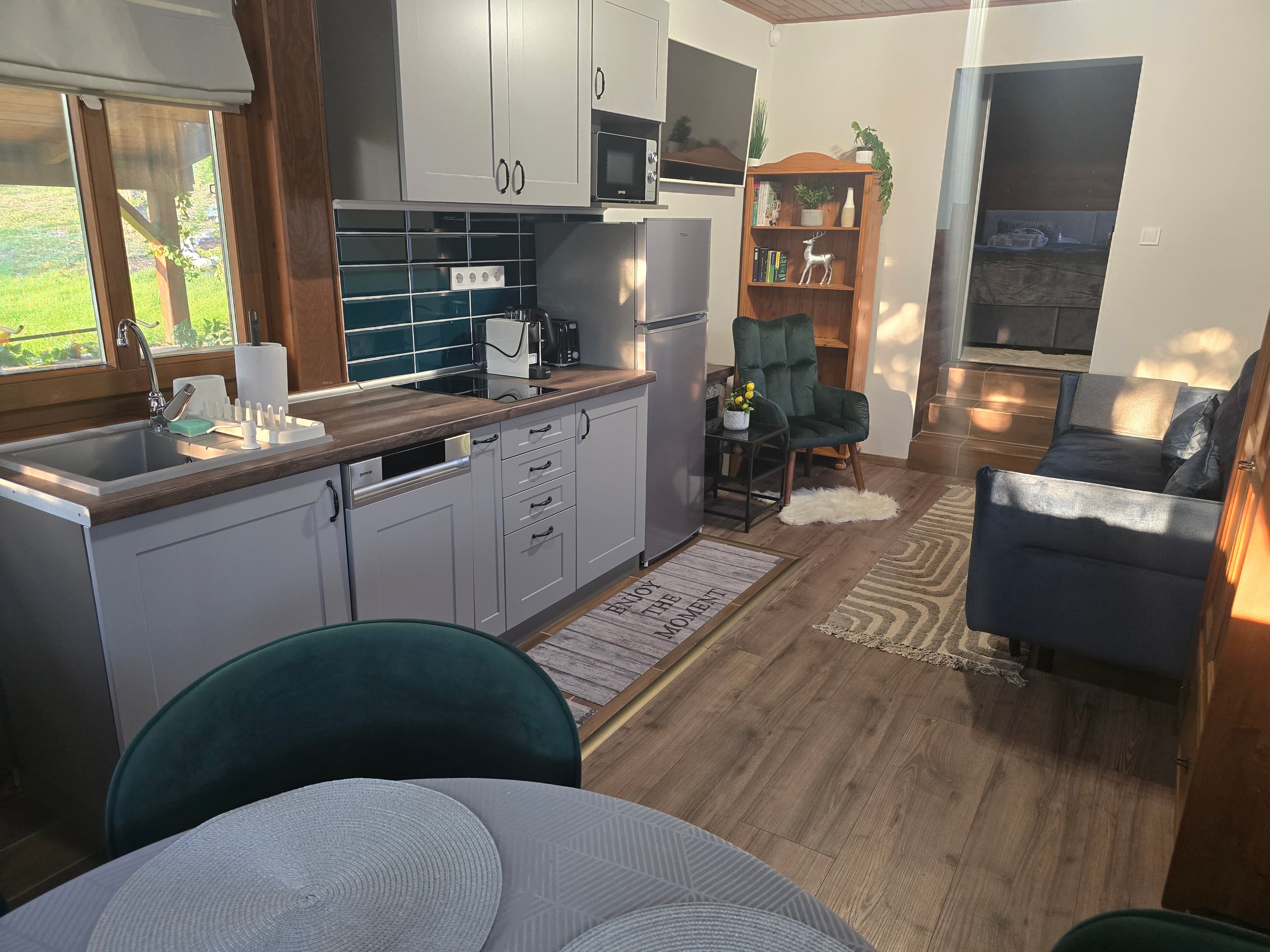 Amerikai konyhás nappali